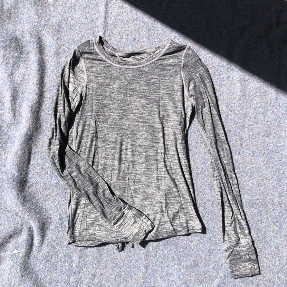 Lululemon Dark Grey Long Sleeve